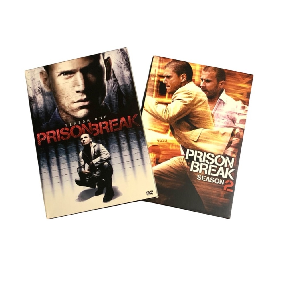 Prison Break‎ Complete Seasons 1 & 2 (6 Disc DVD sets) Action/Intrigue/Suspense
